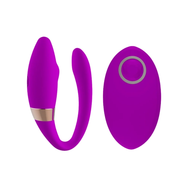 Vibrador casal com controle remoto MLCV1053