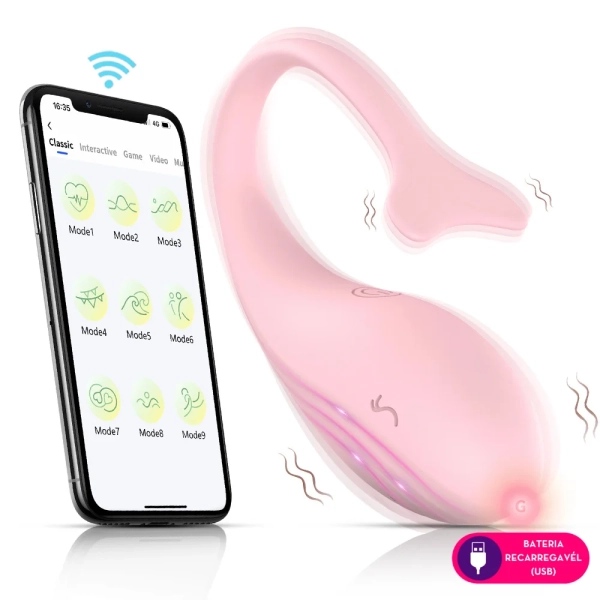 Vibrador de casal por aplicativo MLPP2029