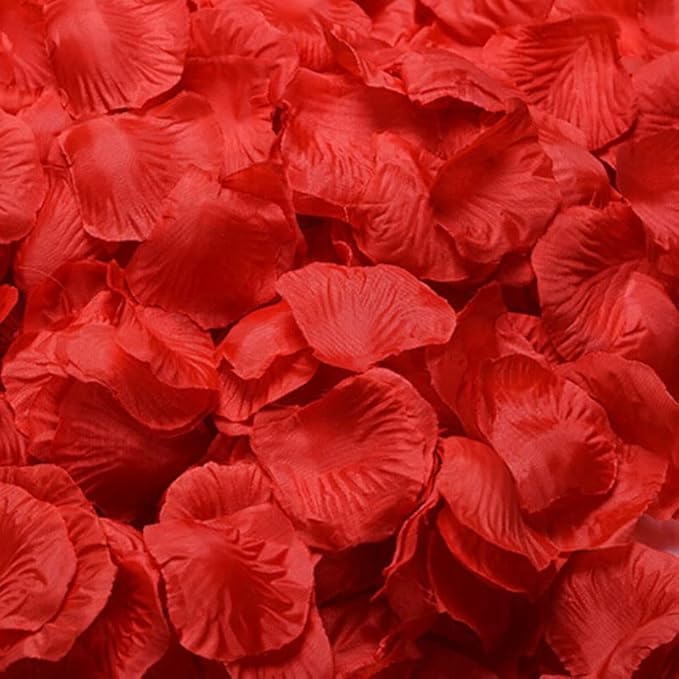 Pétalas de Rosas Artificiais - Embalagem com 100 petalas. - Imagem 3