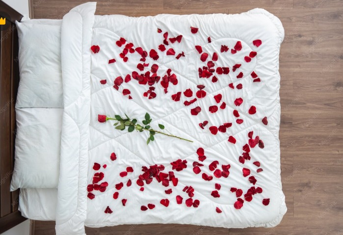 Pétalas de Rosas Artificiais - Embalagem com 100 petalas. - Imagem 5