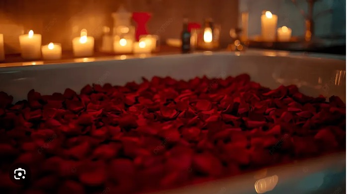 Pétalas de Rosas Artificiais - Embalagem com 100 petalas. - Imagem 6