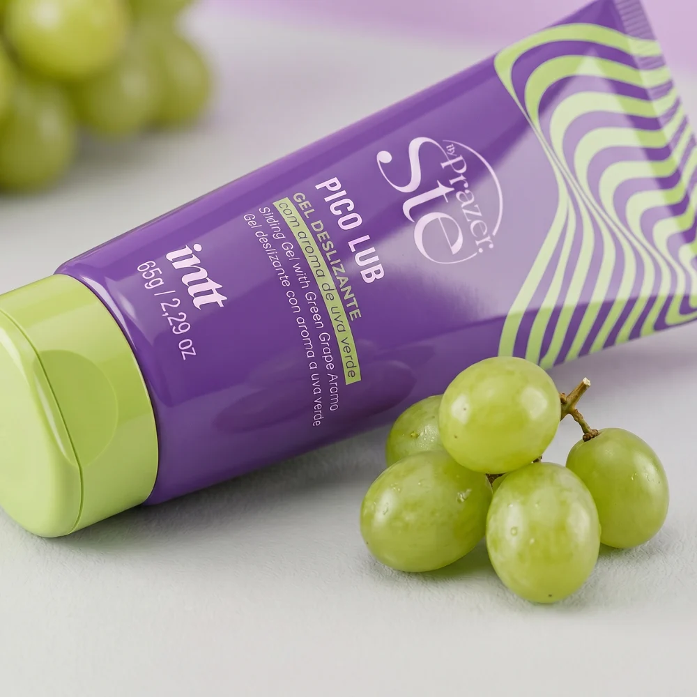 Pico Lub by prazer sté gel deslizante com aroma de uva verde – 65g - Imagem 2
