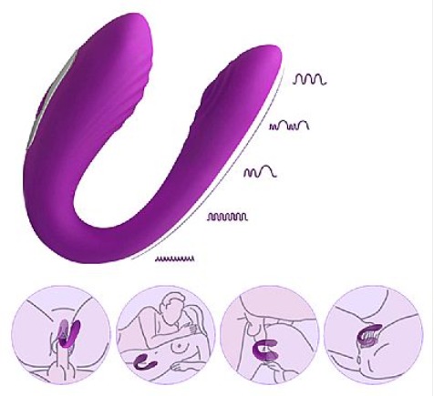 7836 Vibrador de Casal 32 - SI - Imagem 2
