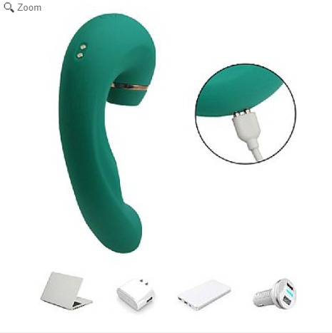 7487 Vibrador de Ponto G e Clitóris com Dedilhar / Tapping no Meio - Air Pulse 2 - SI - Imagem 2